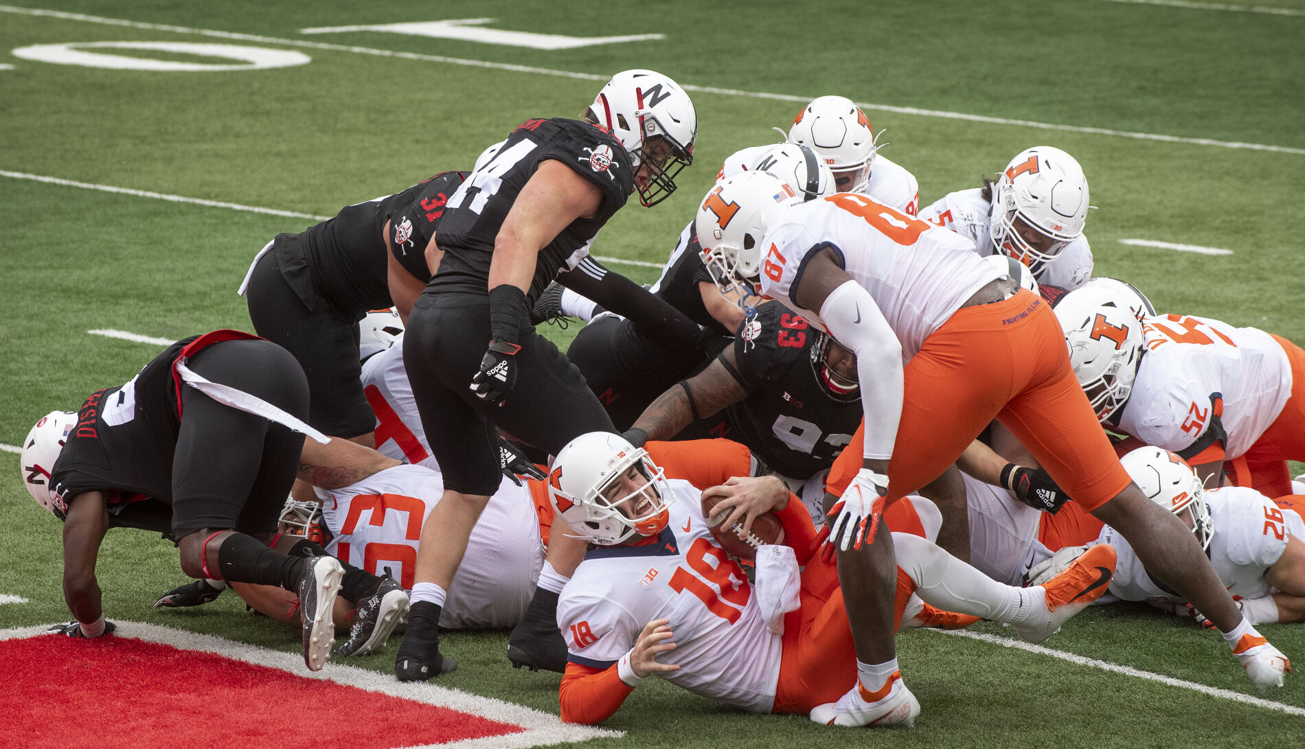 Illinois vs. Nebraska, 11.21